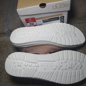 Hey Dude Wendy Sparkling Rose Gold Shoes Womens 5 NIB 121415016 Loafers Slip On